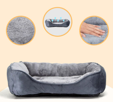 Canapé lavable pour chien, très doux et moelleux. Le meilleur confort pour votre chien.