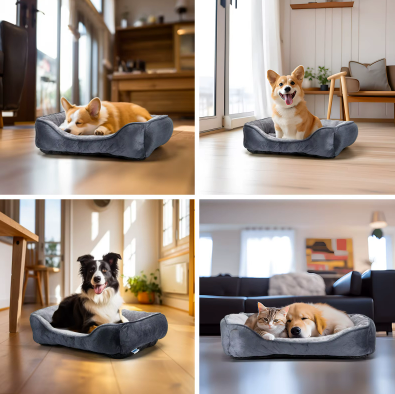 Canapé lavable pour chien, très doux et moelleux. Le meilleur confort pour votre chien.