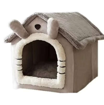Niche lavable pour chien. Style maison pour que votre chien se sente réellement chez lui.