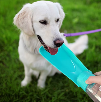 Gourde rotative pour chien. Idéal pour les sortie longues avec votre chien.