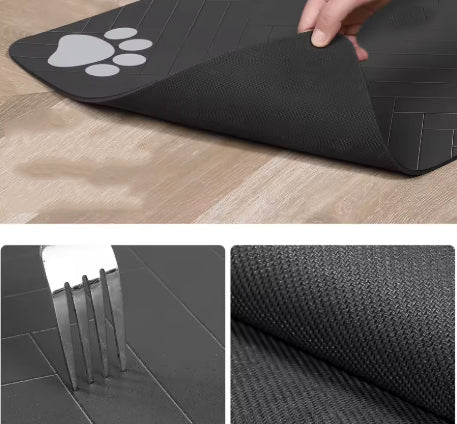 Napperon absorbant pour chien. Idéal sous les gamelles de votre chien.
