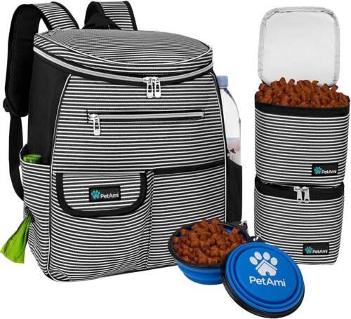 Sac de voyage pour chien. Idéal pour transporter votre chien confortablement.