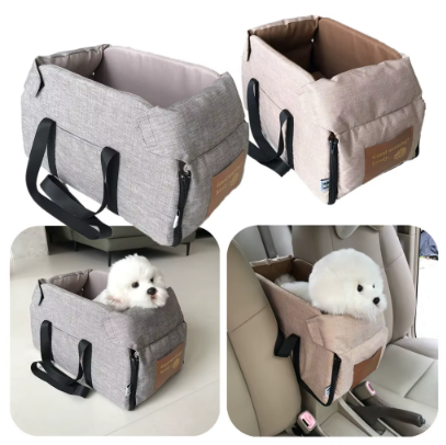 Siège de voyage pour chien. Idéal pour le confort et la sécurité de votre chien.